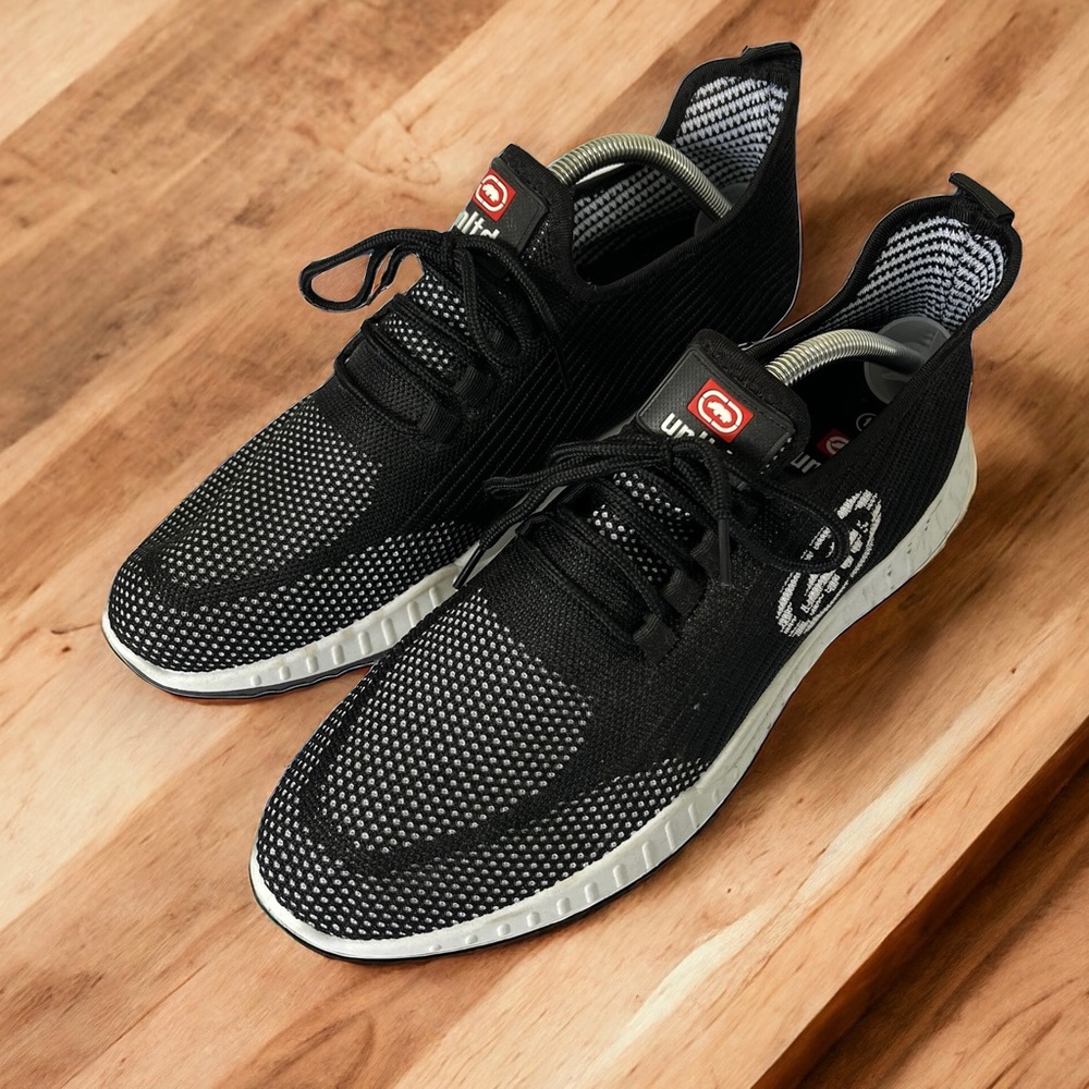 Ecko Unltd Elliot Fashion Sneakers Mens 12 Black White Athletic Shoes